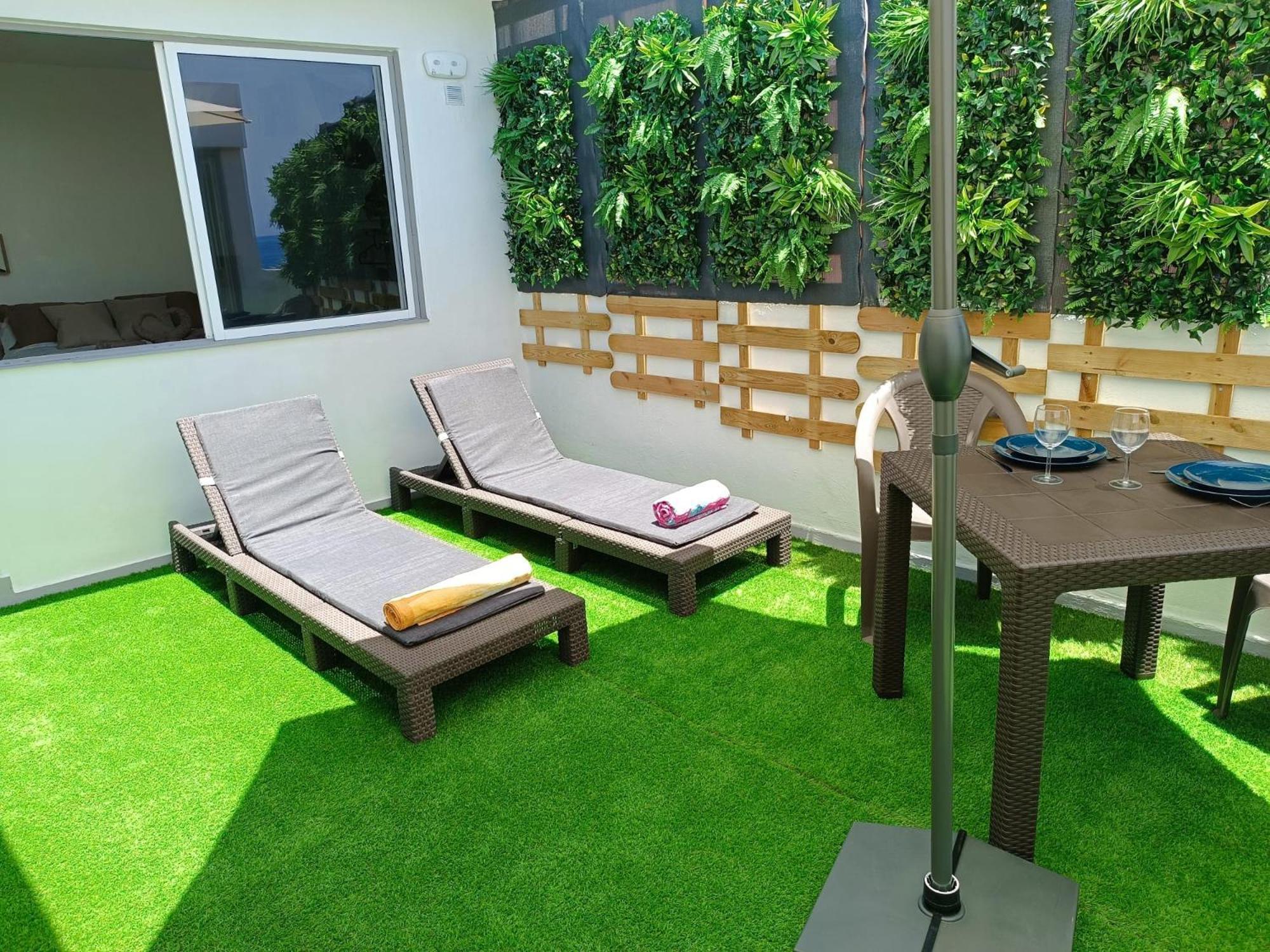 Appartement Avec Terrasse Et Vue Mer El Escobonal ภายนอก รูปภาพ