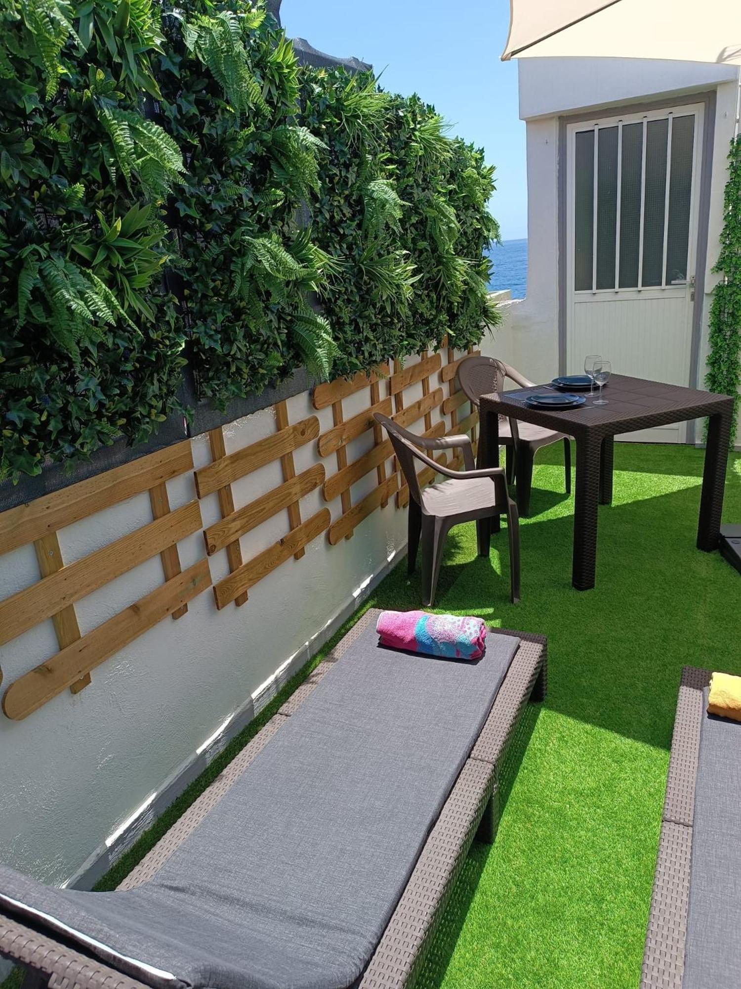 Appartement Avec Terrasse Et Vue Mer El Escobonal ภายนอก รูปภาพ